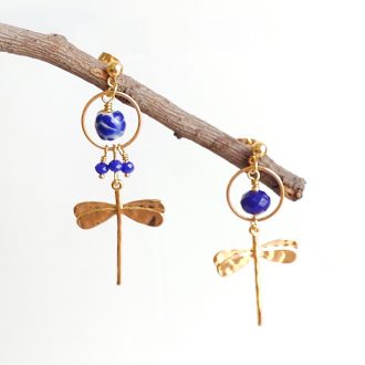 Aretes Libélula