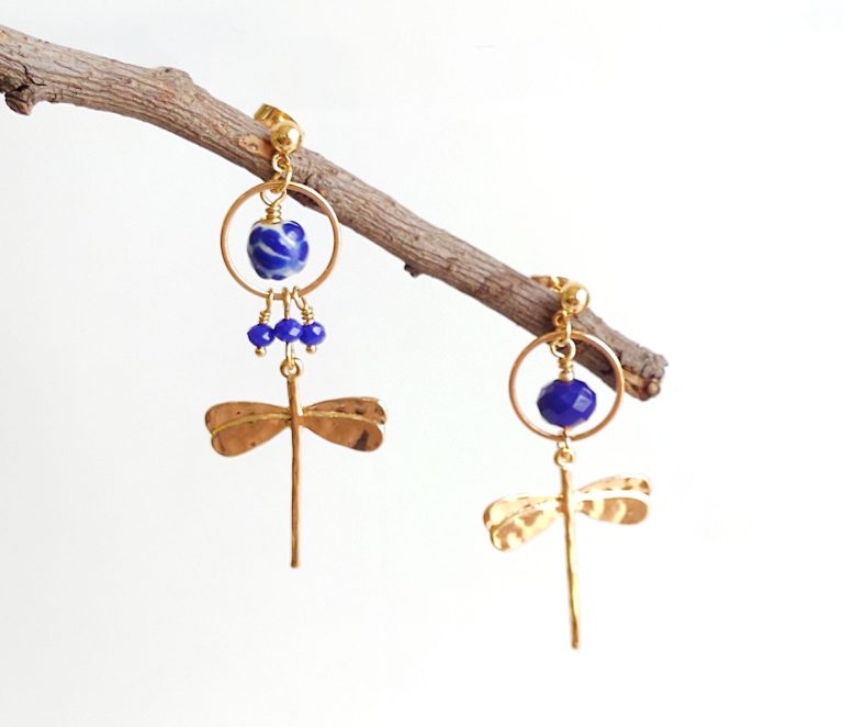 Aretes Libélula